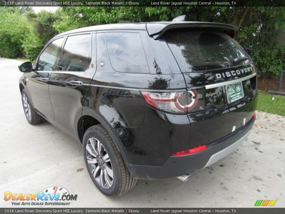 2018 Land Rover Discovery Sport HSE Luxury Santorini Black Metallic / Ebony Photo #12