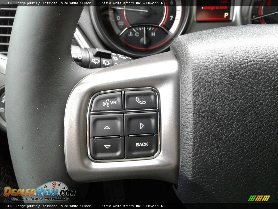 2018 Dodge Journey Crossroad Vice White / Black Photo #19