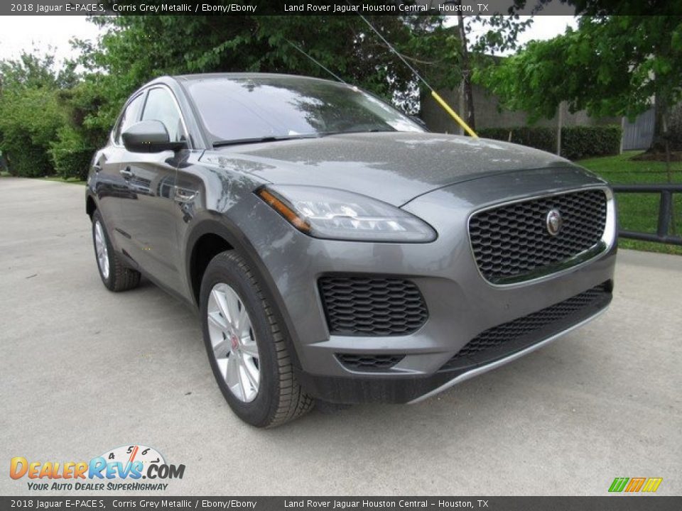 2018 Jaguar E-PACE S Corris Grey Metallic / Ebony/Ebony Photo #2