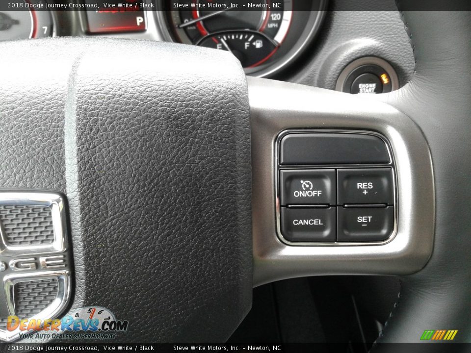 2018 Dodge Journey Crossroad Vice White / Black Photo #20