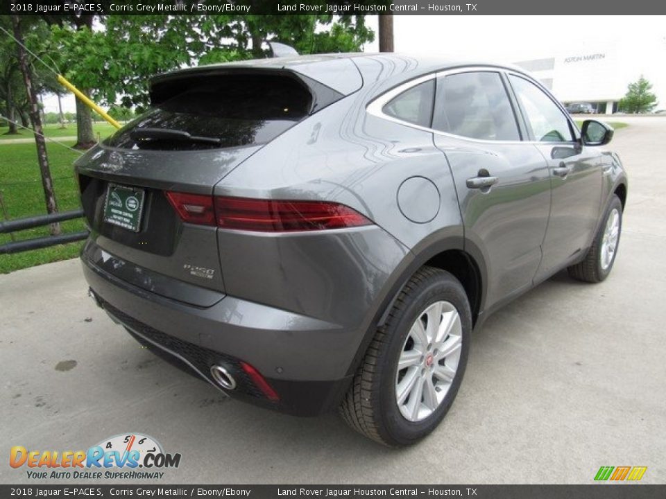 2018 Jaguar E-PACE S Corris Grey Metallic / Ebony/Ebony Photo #7