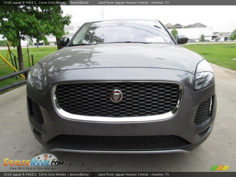 2018 Jaguar E-PACE S Corris Grey Metallic / Ebony/Ebony Photo #9