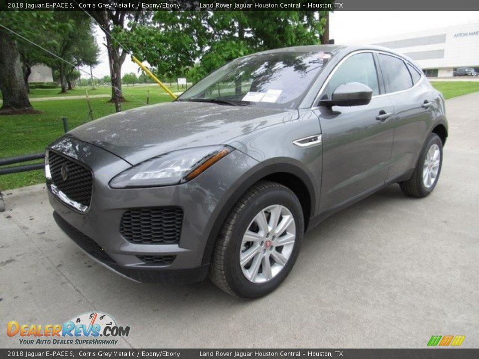 2018 Jaguar E-PACE S Corris Grey Metallic / Ebony/Ebony Photo #10