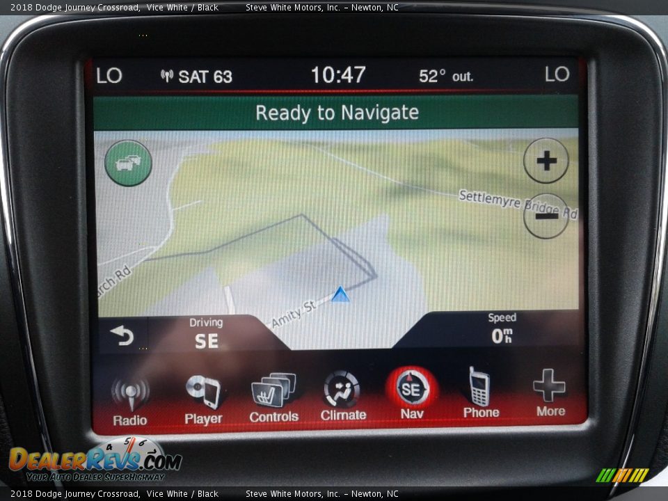 2018 Dodge Journey Crossroad Vice White / Black Photo #24