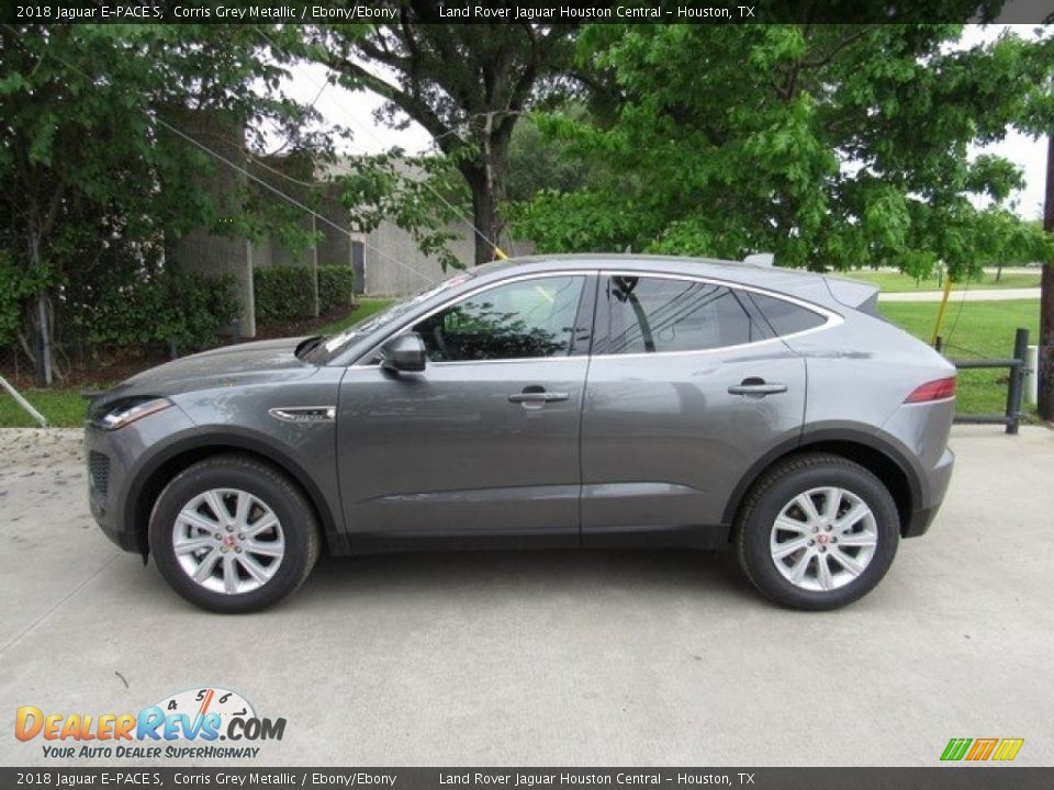 2018 Jaguar E-PACE S Corris Grey Metallic / Ebony/Ebony Photo #11