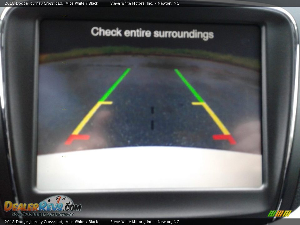 2018 Dodge Journey Crossroad Vice White / Black Photo #25