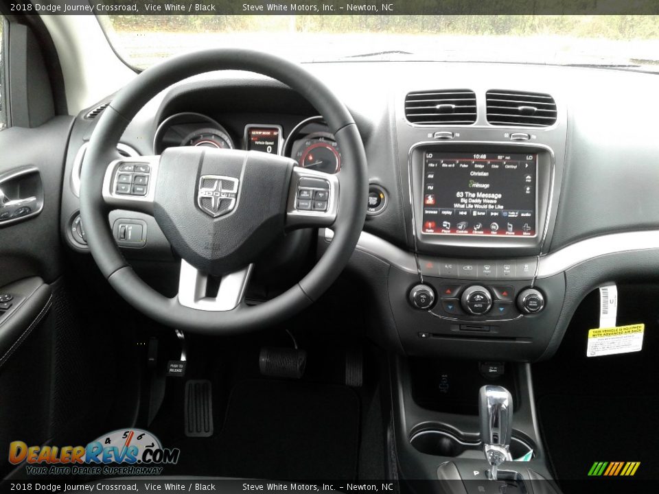2018 Dodge Journey Crossroad Vice White / Black Photo #30