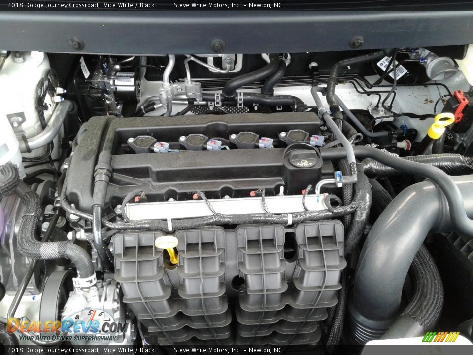 2018 Dodge Journey Crossroad Vice White / Black Photo #32