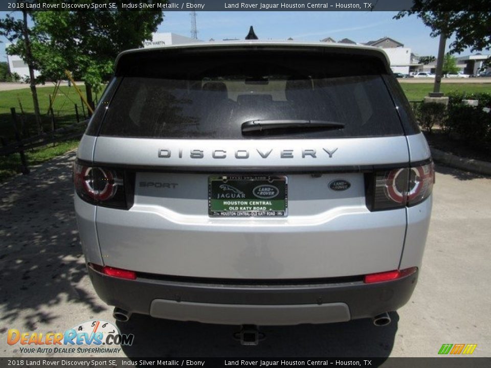 2018 Land Rover Discovery Sport SE Indus Silver Metallic / Ebony Photo #8