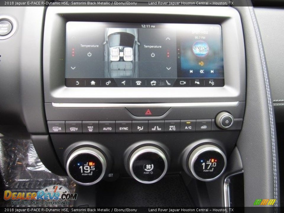 Controls of 2018 Jaguar E-PACE R-Dynamic HSE Photo #35