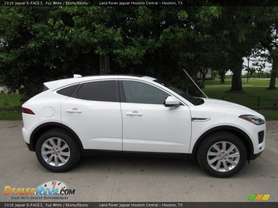 2018 Jaguar E-PACE S Fuji White / Ebony/Ebony Photo #6