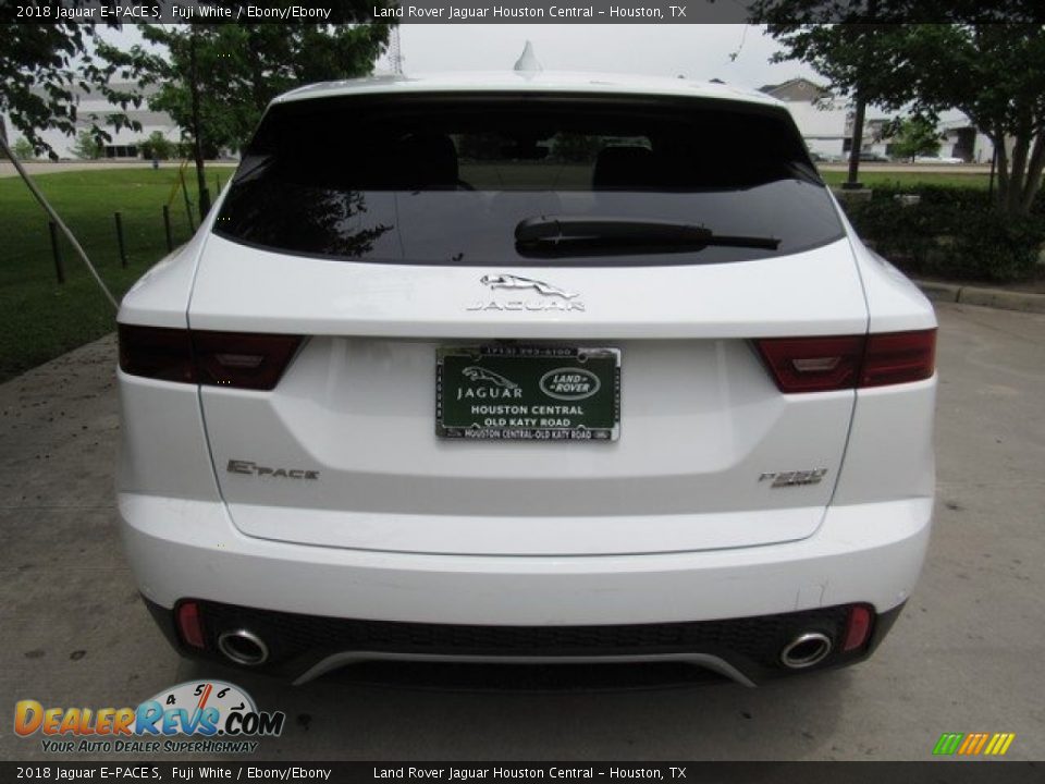 2018 Jaguar E-PACE S Fuji White / Ebony/Ebony Photo #8