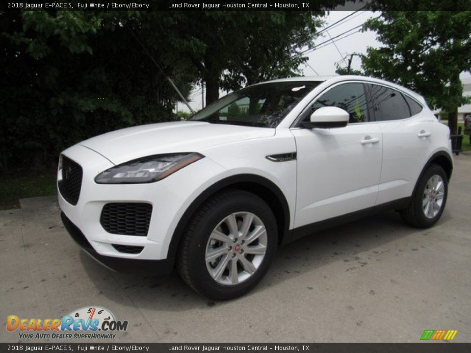 2018 Jaguar E-PACE S Fuji White / Ebony/Ebony Photo #10