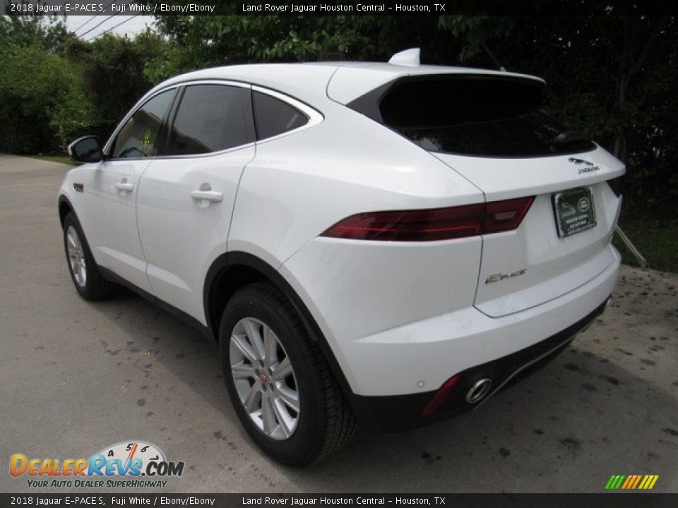 2018 Jaguar E-PACE S Fuji White / Ebony/Ebony Photo #12