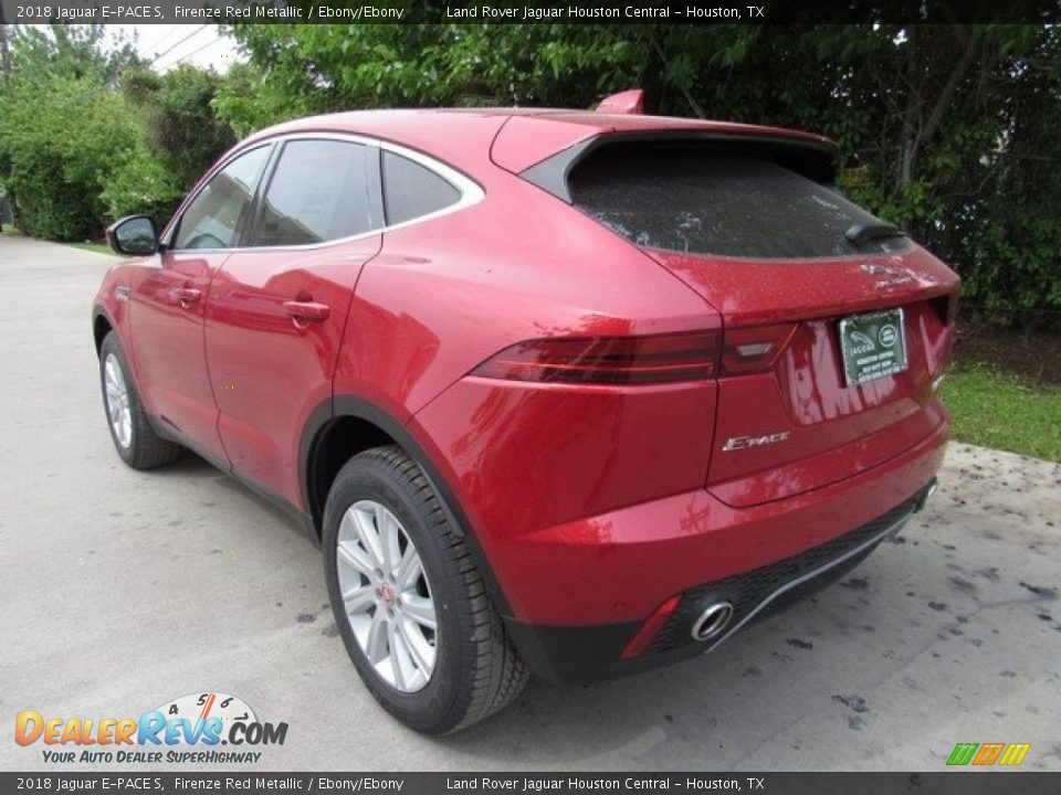 2018 Jaguar E-PACE S Firenze Red Metallic / Ebony/Ebony Photo #12