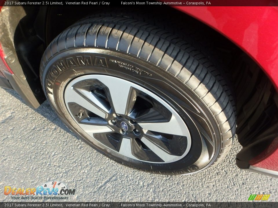 2017 Subaru Forester 2.5i Limited Venetian Red Pearl / Gray Photo #9
