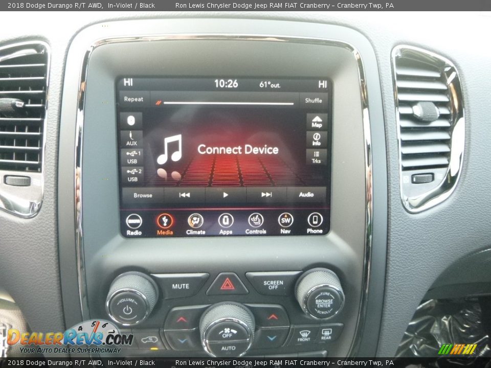 Controls of 2018 Dodge Durango R/T AWD Photo #17