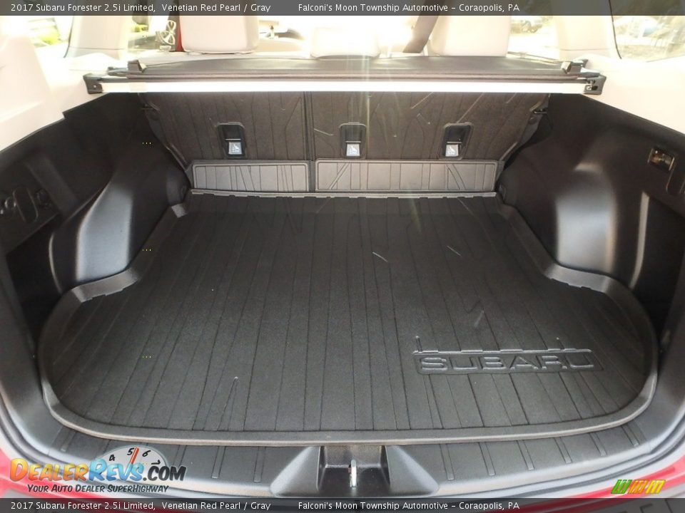 2017 Subaru Forester 2.5i Limited Venetian Red Pearl / Gray Photo #14