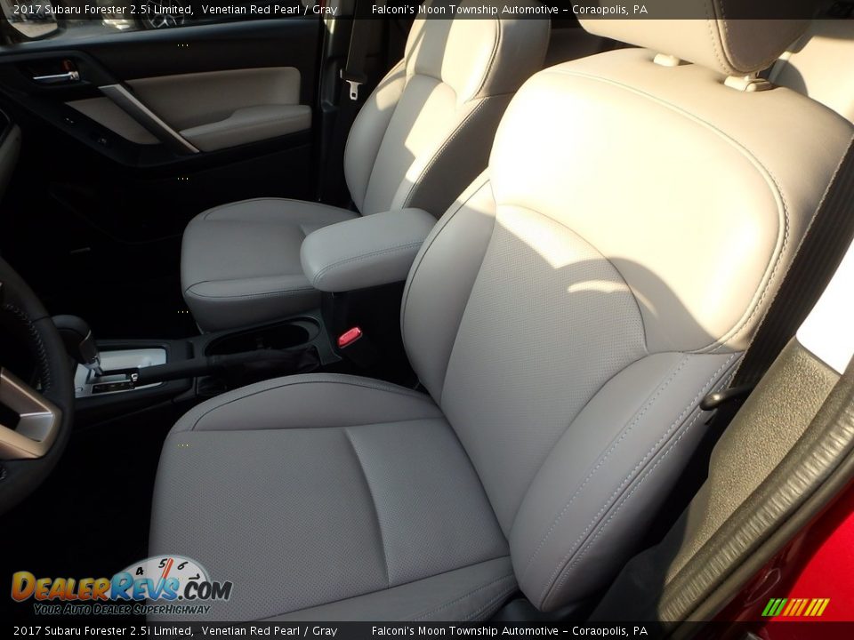 2017 Subaru Forester 2.5i Limited Venetian Red Pearl / Gray Photo #15