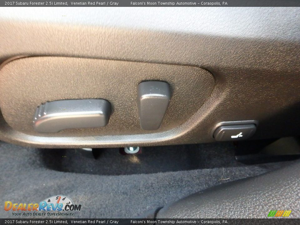 2017 Subaru Forester 2.5i Limited Venetian Red Pearl / Gray Photo #19