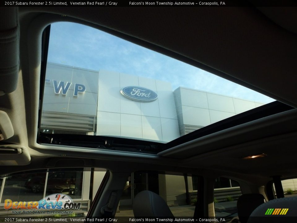 2017 Subaru Forester 2.5i Limited Venetian Red Pearl / Gray Photo #20