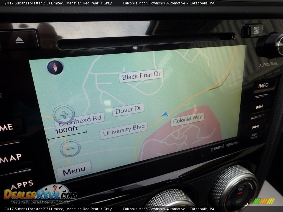 2017 Subaru Forester 2.5i Limited Venetian Red Pearl / Gray Photo #22