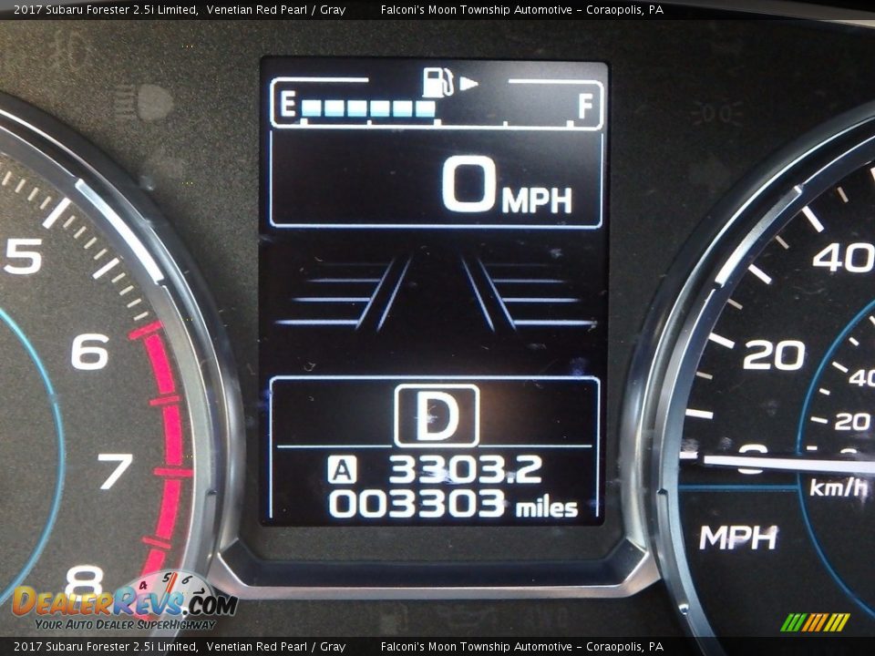 2017 Subaru Forester 2.5i Limited Venetian Red Pearl / Gray Photo #24