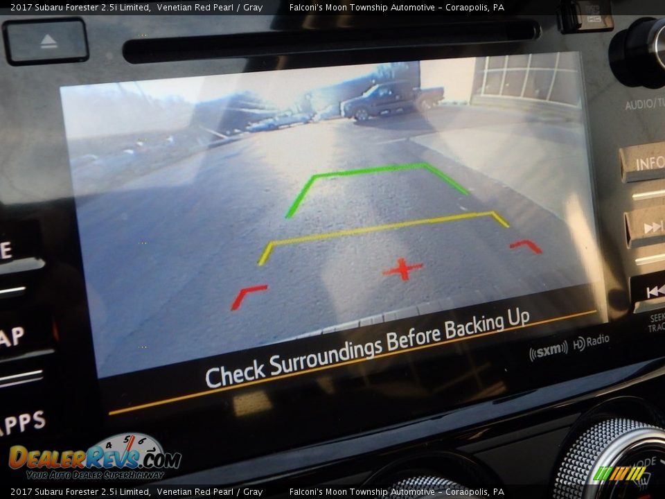 2017 Subaru Forester 2.5i Limited Venetian Red Pearl / Gray Photo #25