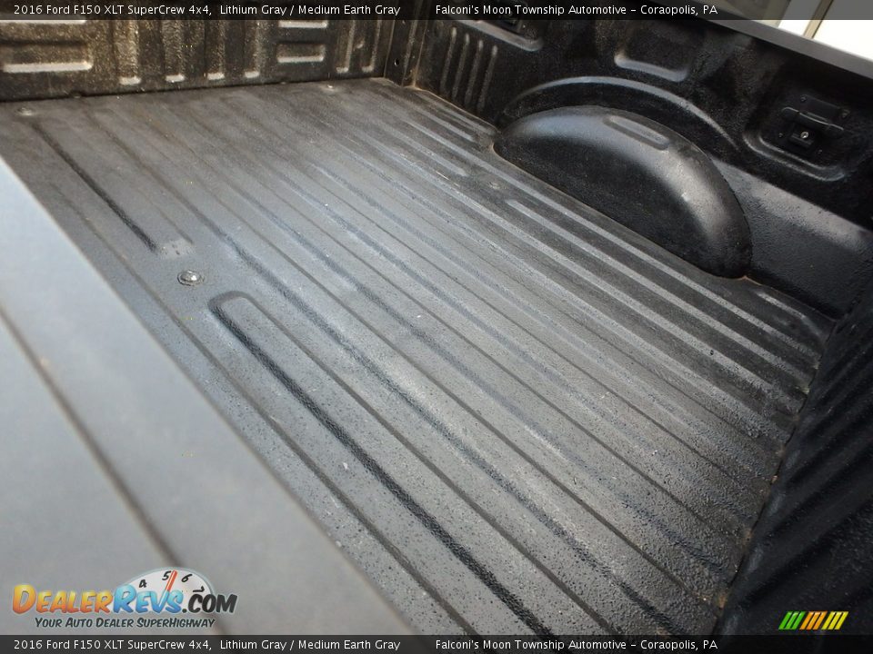 2016 Ford F150 XLT SuperCrew 4x4 Lithium Gray / Medium Earth Gray Photo #15