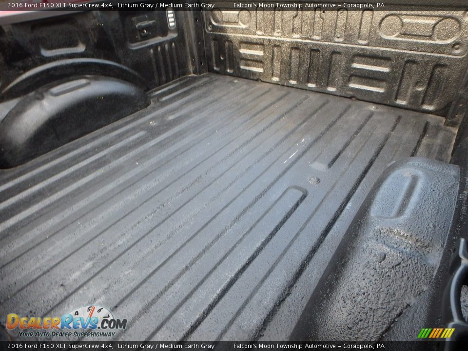 2016 Ford F150 XLT SuperCrew 4x4 Lithium Gray / Medium Earth Gray Photo #16
