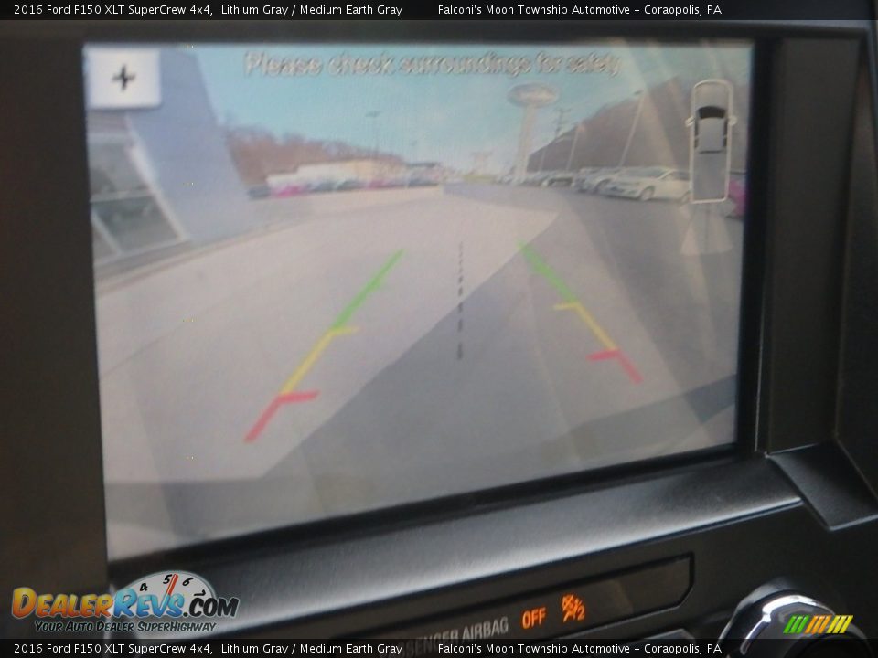 2016 Ford F150 XLT SuperCrew 4x4 Lithium Gray / Medium Earth Gray Photo #25