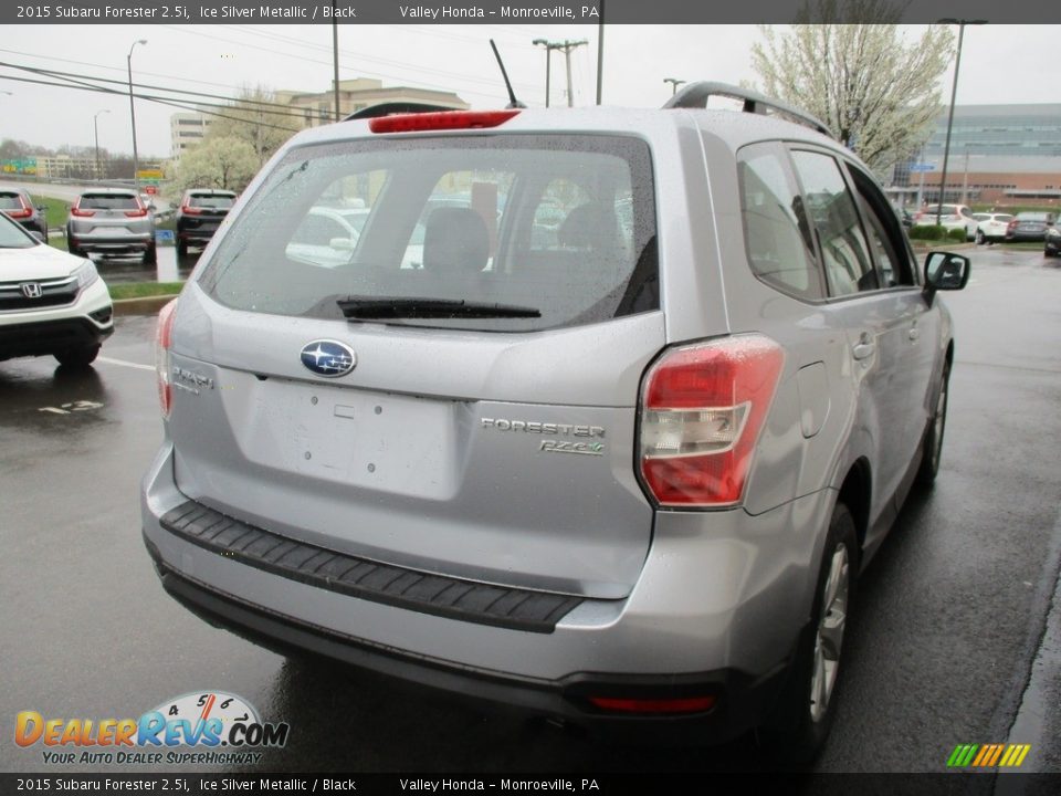 2015 Subaru Forester 2.5i Ice Silver Metallic / Black Photo #5