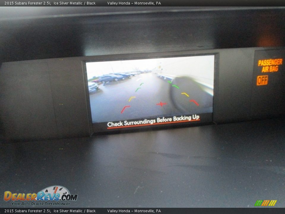 2015 Subaru Forester 2.5i Ice Silver Metallic / Black Photo #18