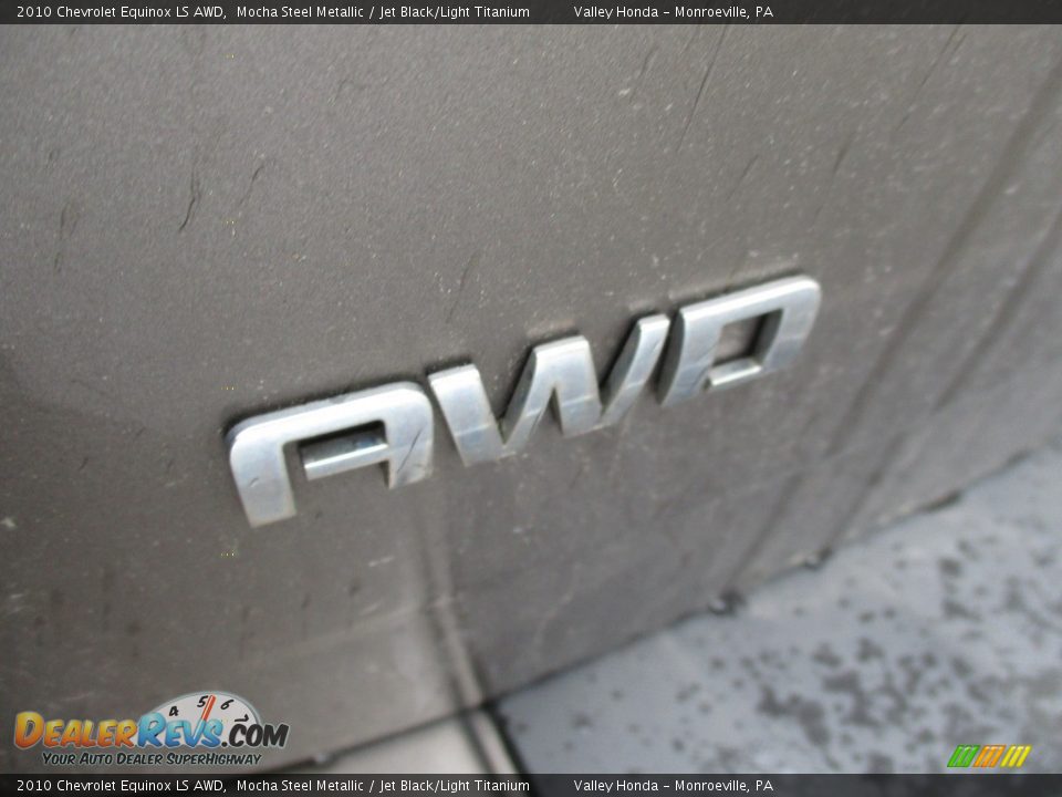 2010 Chevrolet Equinox LS AWD Mocha Steel Metallic / Jet Black/Light Titanium Photo #4