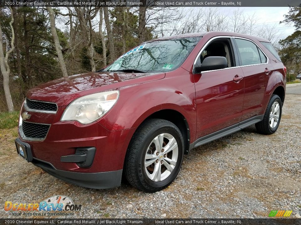 2010 Chevrolet Equinox LS Cardinal Red Metallic / Jet Black/Light Titanium Photo #1
