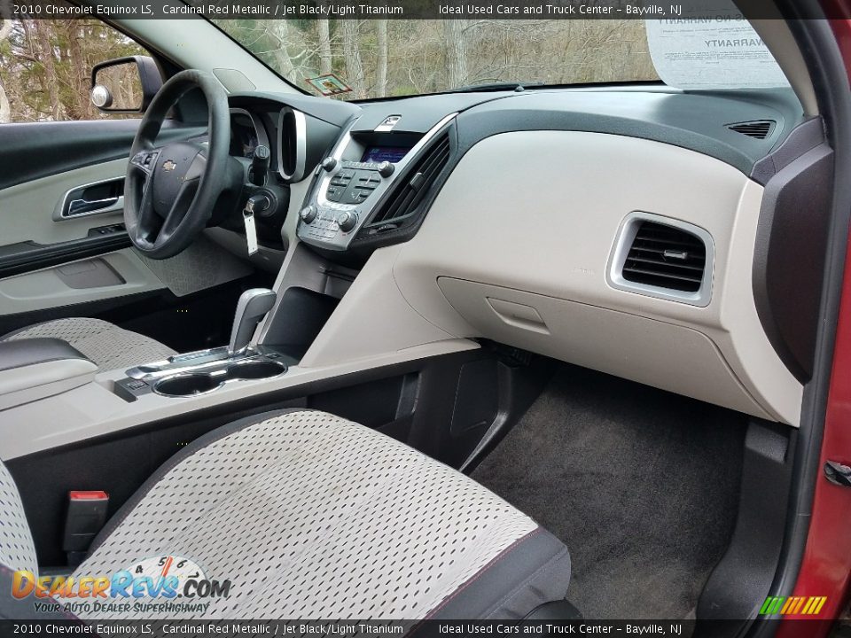 2010 Chevrolet Equinox LS Cardinal Red Metallic / Jet Black/Light Titanium Photo #9