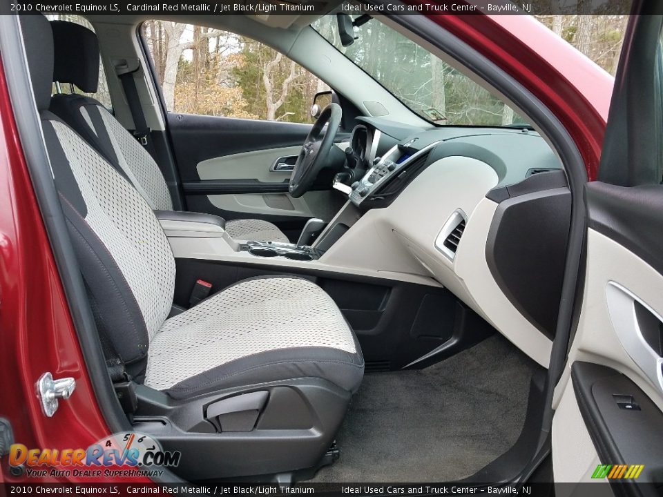 2010 Chevrolet Equinox LS Cardinal Red Metallic / Jet Black/Light Titanium Photo #10