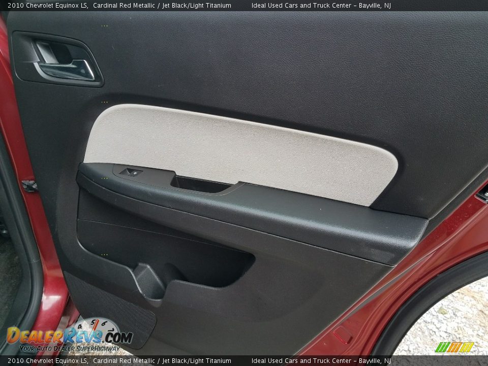 2010 Chevrolet Equinox LS Cardinal Red Metallic / Jet Black/Light Titanium Photo #11