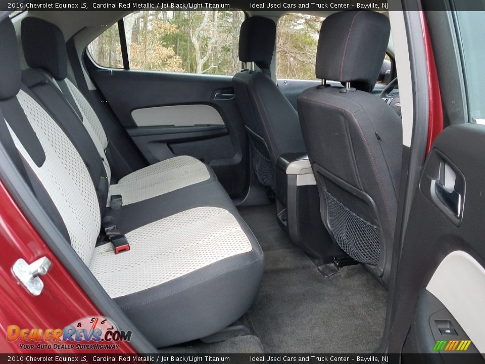 2010 Chevrolet Equinox LS Cardinal Red Metallic / Jet Black/Light Titanium Photo #12