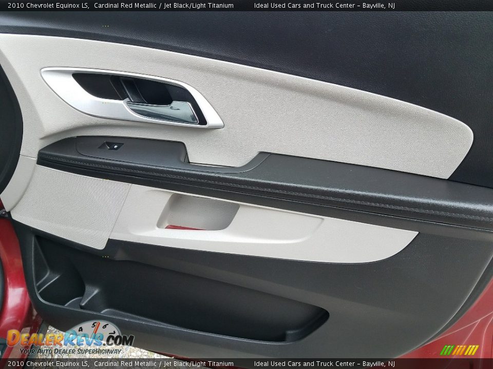 2010 Chevrolet Equinox LS Cardinal Red Metallic / Jet Black/Light Titanium Photo #13