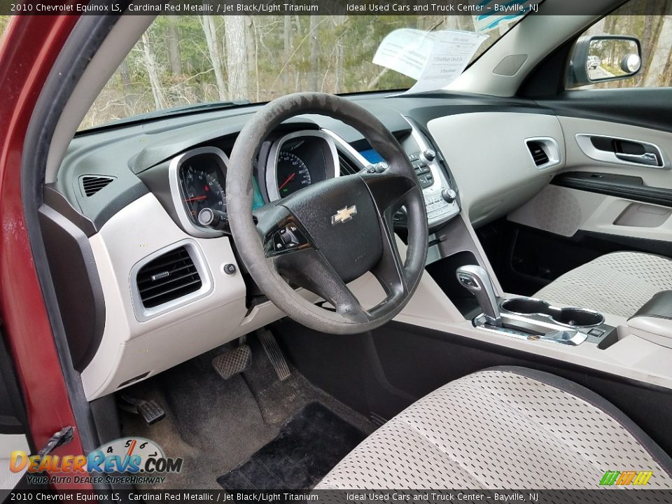 2010 Chevrolet Equinox LS Cardinal Red Metallic / Jet Black/Light Titanium Photo #18