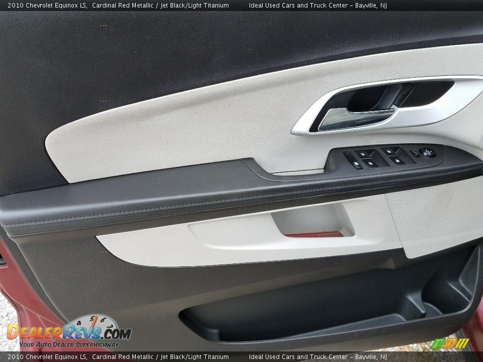 2010 Chevrolet Equinox LS Cardinal Red Metallic / Jet Black/Light Titanium Photo #19