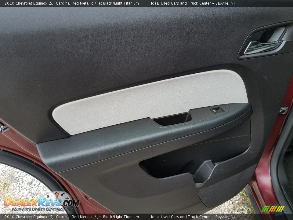 2010 Chevrolet Equinox LS Cardinal Red Metallic / Jet Black/Light Titanium Photo #21