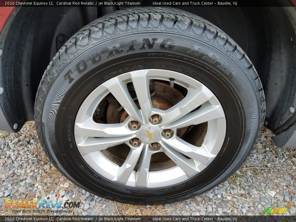 2010 Chevrolet Equinox LS Cardinal Red Metallic / Jet Black/Light Titanium Photo #25