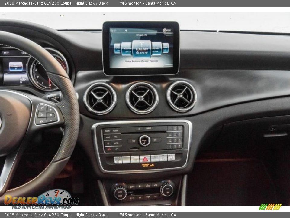 2018 Mercedes-Benz CLA 250 Coupe Night Black / Black Photo #5