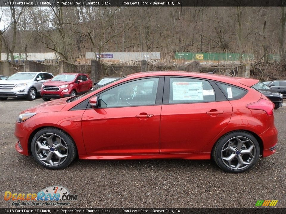 Hot Pepper Red 2018 Ford Focus ST Hatch Photo #6