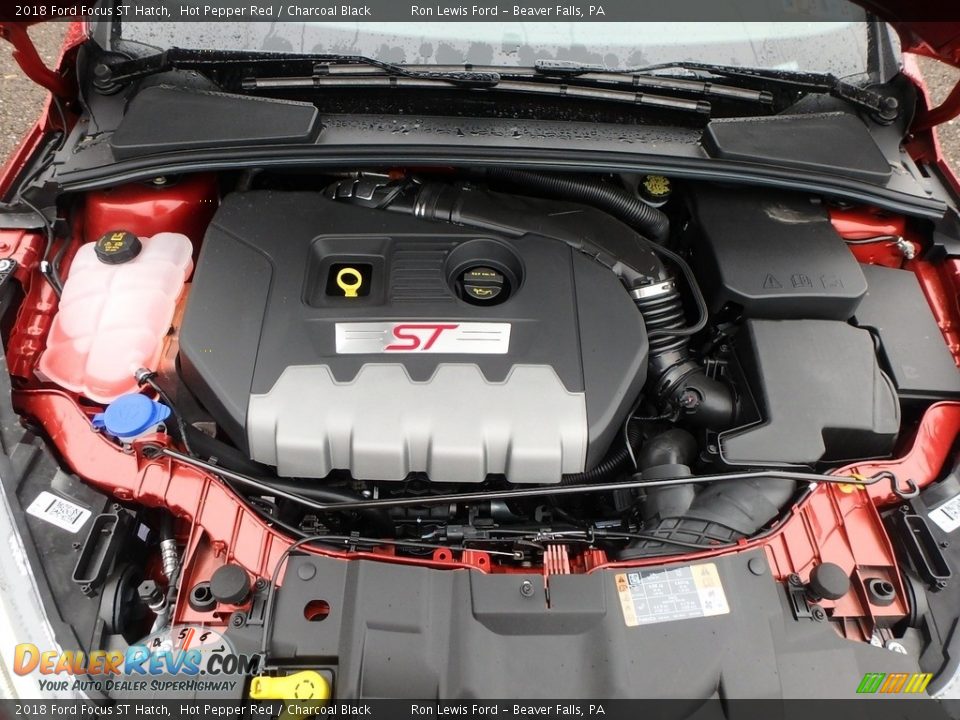 2018 Ford Focus ST Hatch 2.0 Liter DI EcoBoost Turbocharged DOHC 16-Valve Ti-VCT 4 Cylinder Engine Photo #9