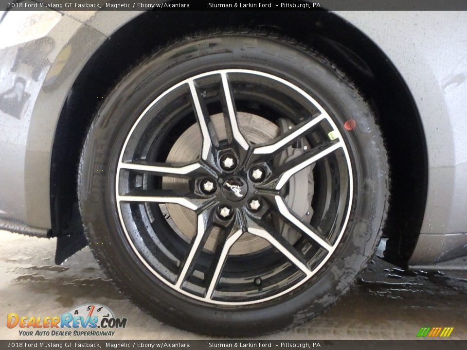 2018 Ford Mustang GT Fastback Magnetic / Ebony w/Alcantara Photo #5