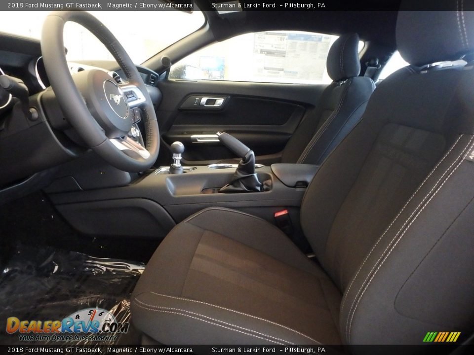 2018 Ford Mustang GT Fastback Magnetic / Ebony w/Alcantara Photo #6