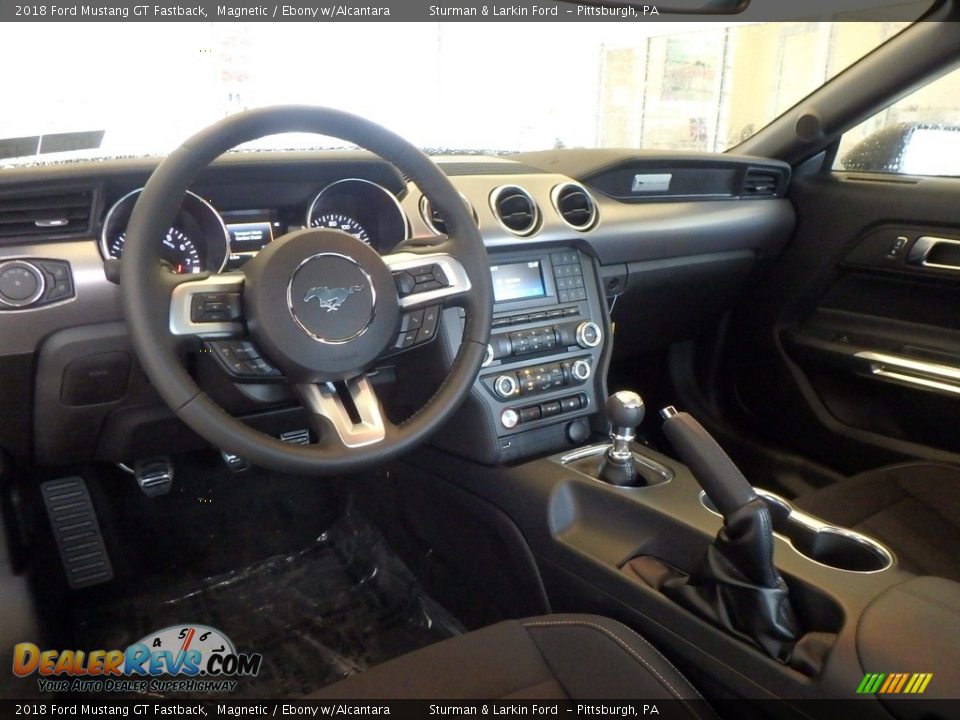 2018 Ford Mustang GT Fastback Magnetic / Ebony w/Alcantara Photo #8